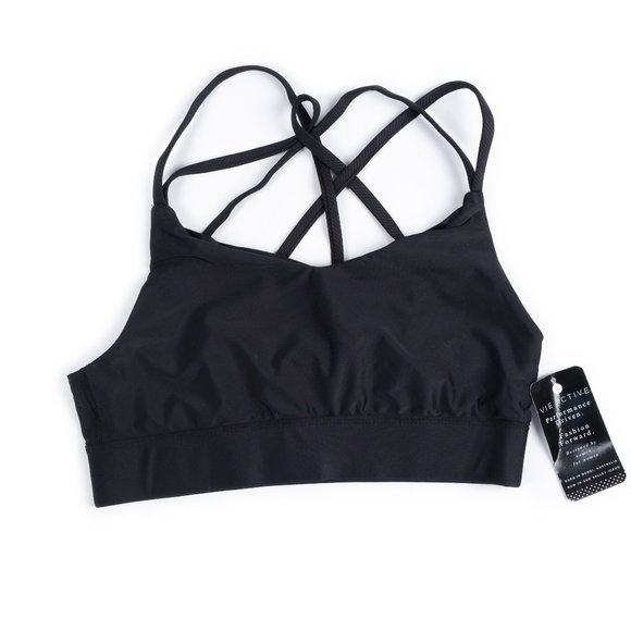 Vie Active Other - NEW Vie Active Lindsay Bra Black Camo compression yoga sports bra